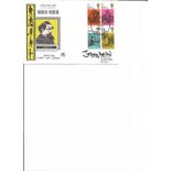 Author Jeffrey Archer signed 1970 Charles Dickens FDC. Good Condition. All autographs come with a