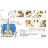 Greetings from St. Clement Danes Christmas 20th November 1984 signed RAF cover No 122 of 1596. Flown