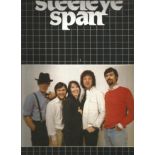 Steeleye Span souvenir programme unsigned. Good Condition. All autographs come with a Certificate of