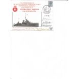 FDC to commemorate re-occupation of Athens by Force Under Rear Admiral J. M Mansfield. Operation