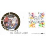 FDC to commemorate a century of the Football League. Postmark for Manchester United 22nd March 1988.