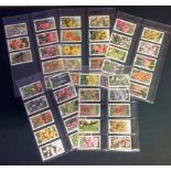 Cigarette card collection Gallaher Ltd Garden Flowers full set of 50 cards. Good Condition. We