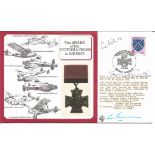 The Award of the Victoria Cross to Airman signed FDC dated 15th August 1984. Flown in VC10 XV 105 of