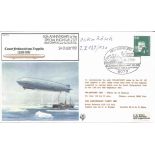 Oskar Rosch signed 50th Anniversary of the Special Flight of LZ127 cover RAF FF31. Graf Zeppelin