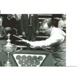 Dennis Taylor signed 10x8 black and white photo. Good Condition. All autographs come with a
