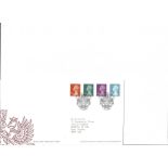 2009 High Value definitives FDC £1. 50, £2, £3, £5 values neat, typed address, Windsor FDI postmark.