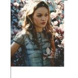 Julia Stiles signed 10x8 colour image. Julia is famous for her roles in films such as Save the