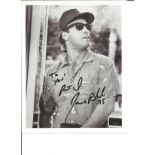 James Belushi signed 10x8 black and white photo. James is an American actor, singer and musician.