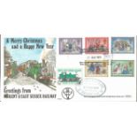 FDC 'Greetings from Kent and Sussex Railway' Postmark 21st November 1979. Full Set. Good