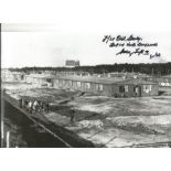 F/Lt Dick Starkey and Ken Rees signed 12x8 black and white photo of a wartime image of the North