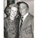 Frances Bergen and one other signed 10x8 black and white photo. Frances Bergen, née Westerman;