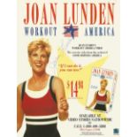 Joan Lunden signed 9x7 Workout America magazine cover photo. Joan Lunden, born Joan Elise Blunden on