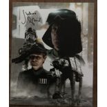 Star Wars Julian Glover signed 10 x 8 inch colour photo. Good Condition. All autographs come with