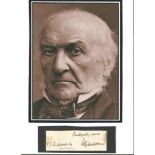 William Ewart Gladstone (1809-1898) British Prime Minister 1868-1874, 1880-1985, 1986 And 1892-