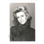 Jane Fonda signed 10 x 8 inch b/w photo. Good Condition. All autographs come with a Certificate of