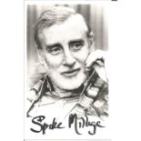 Spike Milligan signed 6 x 4 inch b/w portrait photo. Good Condition. All autographs come with a