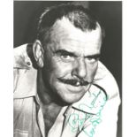 Windsor Davies (1930-2019) Actor Signed It Ain't Arf Hot Mum 8x10 Photo. Good Condition. All