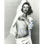 Courtney Love Singer Signed Sexy 8x10 Photo. Good Condition. All autographs come with a