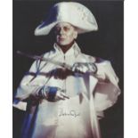 John Gielgud signed 10 x 8 colour photo. Good Condition. All autographs come with a Certificate of