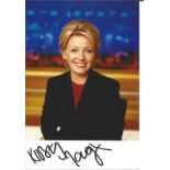 Kirsty Young signed 6 x 4 inch colour photo. Good Condition. All autographs come with a