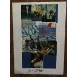 Joe Kittinger signed A4 paper montage print. Good Condition. All autographs come with a