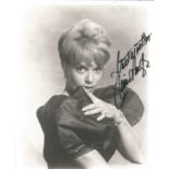 Janis Page signed 10x8 black and white photo. Janis Paige, born Donna Mae Tjaden; September 16,