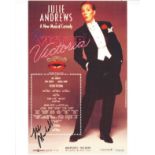 Rob Marshall signed 11x9 colour Victor Victoria colour photo. Robert Doyle Marshall Jr., born