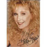 Stella Stevens signed 7 x 5 inch colour photo to Neil. Good Condition. All autographs come with a