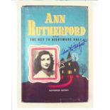 Ann Rutherford signed 11x9 promo photo for The Key to Nightmare Hall. Therese Ann Rutherford,