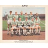 Autographed Celtic Typhoo Tea Card, From Their 1965/66 Famous Football Clubs Set, Signed By Mcneill,