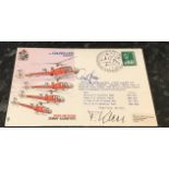 WW2 Aces multi signed Hans Rossbach type cover including Luftwaffe Aces Night Fighter Wilhelm