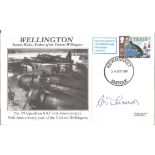 WW2 RAF Bomber Command Flt Lt Bill Simmonds, 99 Squadron RAF Newmarket 1938 1940, signed Barnes