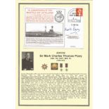 Admiral Sir Mark Charles Thomas Pizey GBE CB DSO DL signed 1989 Battle of Jutland official Navy