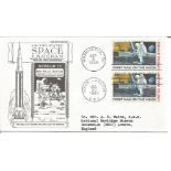 Apollo 11, 1969 US space FDC with 9/9/69 Washington and 20/7/69 Moonlanding postmarks. Good