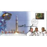 Astronaut Walt Cunningham signed Apollo 7 2002 cover produced for the Ex-Prisoners of War