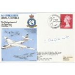 Constance Babington Smith signed 543 Vickers Valiant flown RAF cover. Good condition. All autographs