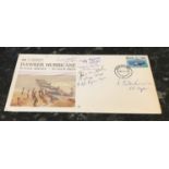 WW2 RAF Battle of Britain multi signed cover including Aces P/O B Considine 238 Squadron RAF, Wing