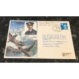 WW2 RAF Sgt. J V Renvoize 247 Squadron 1940 Battle of Britain pilot. Signed on an ACM Lord Dowding