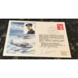Flown and signed cover Air Vice Marshal DCT Bennet RAF Museum HA33 Historic Aviators cover 1978,
