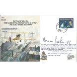 Norman Jackson VC, WW2 winner signed 1985 BE2b Bomber command cover. Good condition. All