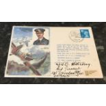 WW2 RAF Sgt. A J B Hithersay Air Gunner 141 Squadron Defiants 1939/1941 Battle of Britain. Signed on