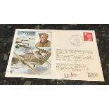 Flown and signed cover Squadron Leader J H Lacey RAF Museum HA30 Historic Aviators cover 1978, flown