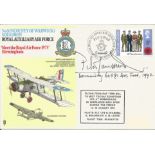 WW2 fighter ace Grp Capt Pete Townsend DSO DFC signed RAF 605 sqn cover. Good condition. All