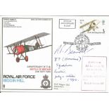 WW2 fighter ace Wg Cdr Roland Beamont DSO DFC signed RAF Biggin Hill cover. Good condition. All