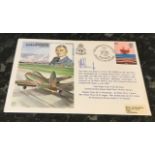 Flown and signed cover Air Commodore Sir Frank Whittle RAF Museum HA23 Historic Aviators cover 1978,