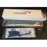 A small nicely detailed model British Airways Concorde by Aviation Gifts. Boxed and unbuilt. Will be