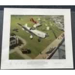 Michael Turner 1938 Kings Cup The Last Blue Riband Air Race Limited Edition Signed by Alex Henshaw