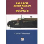 WW2 book RAF & RCAF Aircraft Nose Art in World War II by Clarence Simonsen published in 2001 with
