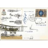 RAF Andover multiple signed RAF cover. Flown and signed by AVM Bowring, Air Marshall Sir R