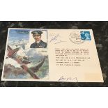 A crew signed flown ACM Lord Dowding of Bentley Priory RAFM HA8 cover 1976, flown in a Wessex Mk 2